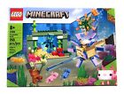 Lego 21180 Minecraft The Guardian Battle Fish Play Set Elder Drowned Axolot New