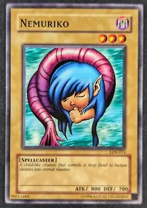 Nemuriko 1996 Carta Yugioh Comune LOB-013 (NM) - Foto 1 di 2