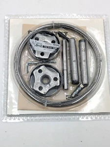 IKEA Dignitet Filo per Tenda 600.752.95 Acciaio Inox 5 Metri / 197" 20325 NUOVO - Foto 1 di 3