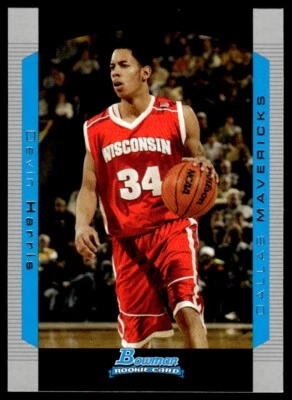 2004-05 BOWMAN ROOKIE Devin Harris Dallas Mavericks #119 - Image 1 of 2