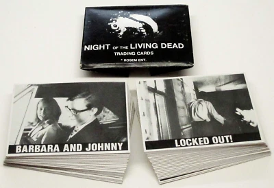 Vintage ROMERO 1987 NIGHT of the LIVING DEAD Complete 50x Card Set FREE SHIPPING - Image 1 of 4