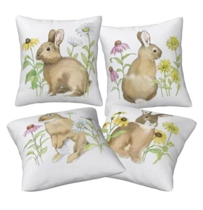 4 er Set Kissenbezüge Ostern 40 cm × 40 cm NEU - Bild 1 von 7