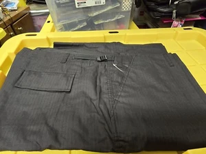 Mens Dressy Black Cargo Short 3XL Ultra Force New - Picture 1 of 1