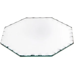 Espejo de vidrio festoneado biselado plymor 5" octágono, 3 mm de grosor - Imagen 1 de 1