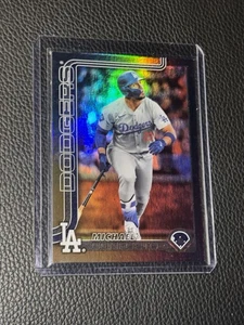 2025 Topps Series 2 MICHAEL CONFORTO Los Angeles Dodgers SSP BLACK /10 - Picture 1 of 6