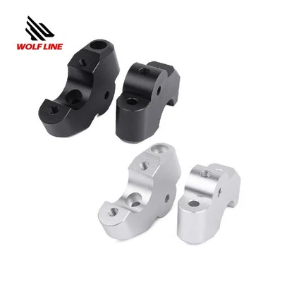 WOLFLINE Handlebar Rise Riser 32mm Up 25mm Back For BMW R1200GS ADV 2013-2017 Foto 1 de 3