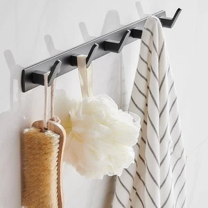 Coat Rack Wall Mount, Modern Wall Hooks for Hanging Coat Clothes Hats Bags wi... - Picture 1 of 7