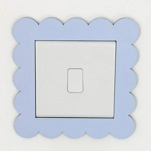 Individueller Einzelner Lichtschalter für Kinderzimmer Surround Abdeckung | Kinderzimmer aus Holz - Bild 1 von 7