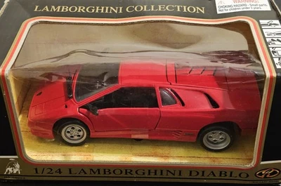 Motor Max Redbox Lamborghini Diablo Collectors Edition Red Diecast 1:24 - Image 1 of 4