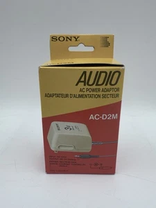 Sony Netzteil AC-D2M Originalverpackt Ausgang 3V, 350mA 120V Neu - Bild 1 von 7