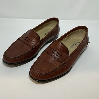 Zapatos de vestir Santoni Vero Cuoio de cuero marrón 9,5 para hombre hechos en Italia *leer* Foto 1 de 4