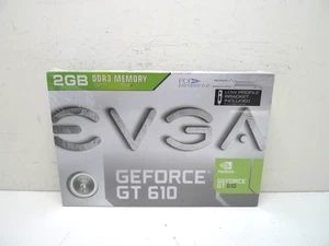 NVIDIA EVGA GeForce GT 610 DDR3 2GB Graphics Card | Sealed - Picture 1 of 6