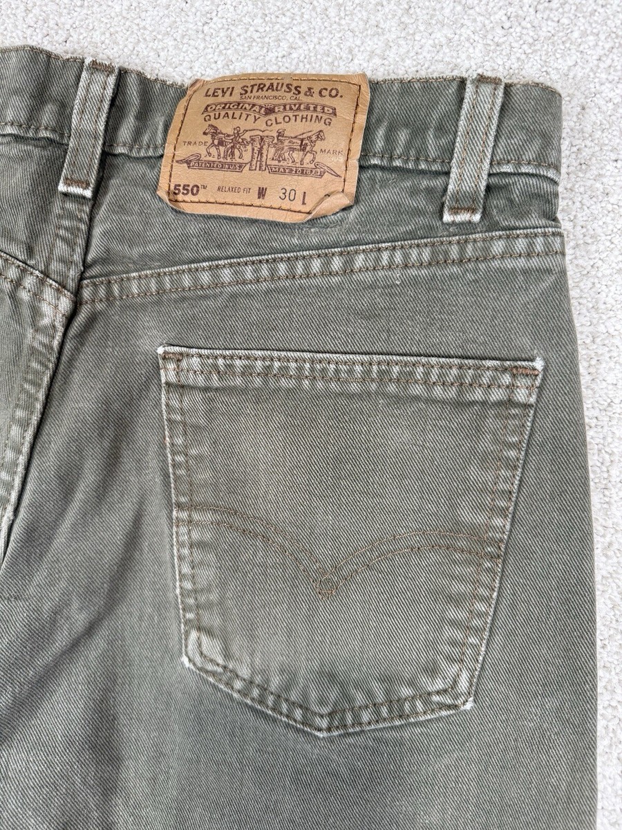Levi's 550 Green Jeans for Men for sale | eBay Levi's 550 Green Jeans for Men for sale | eBay