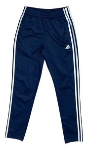 Adidas Boy's Adidas 3-Stripe Track Pants L Large (14/16) Navy Blue Sweatpants - Picture 1 of 5