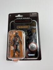 Hasbro Star Wars Vintage Carbonized The Mandalorian Kenner Walmart Exclusive