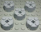 Lego Stein 2x2 rund geriffelt new Grau 5 Stck                          (1293 #)