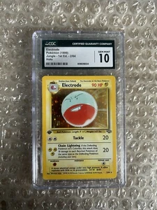Electrode 2/64 1st Ed Holo CGC 10 Gem Mint Not PSA/BGS - Picture 1 of 2