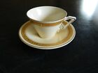 Vtg Burleigh Ware B And L Ltd Cup And Saucer Zenith 769495 Art Deco 1930S