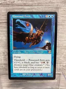 Magic the Gathering MTG Possessed Aven (45) Torment LP - Picture 1 of 2