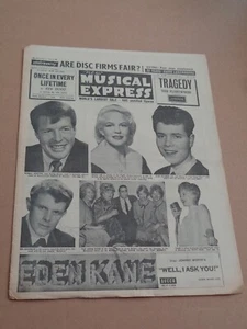 New Musical Express - May 19 1961 Radio Luxembourg/Lonnie Donegan/Bobby Darin - Imagen 1 de 1