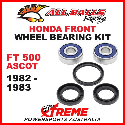 25-1319 Honda FT500 FT 500 Ascot 1982-1983 Front Wheel Bearing Kit - Image 1 of 2