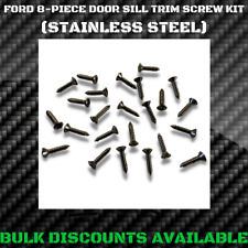 1953+ Ford F150 F100 F200 Interior Door Sill Plate Trim SCREWS Stainless Steel 