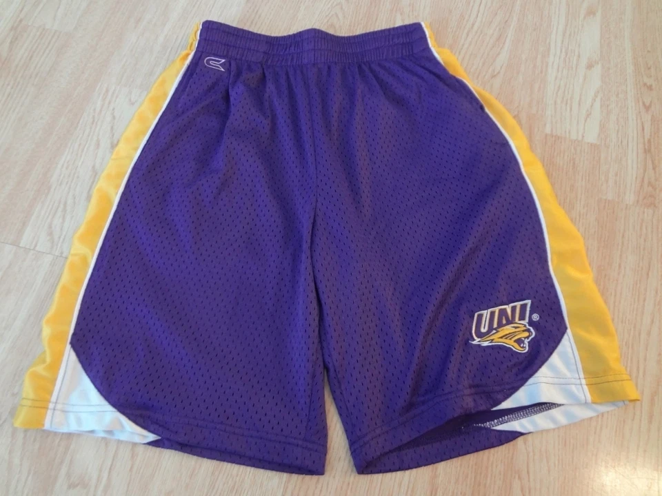 Youth Northern Iowa UNI Panthers L (16/18) Basketball Jersey Mesh Shorts Colosse - Image 1 of 1