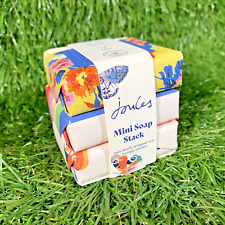 Joules Ladies Toiletries Bath & Body Bundle: Mini Soap Stacks X3 Mini Soaps New