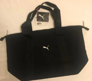 Puma Clubhouse Duffel Bag W/Laptop Sleeve 16”x11”x8”-Black *NEW* - Picture 1 of 5