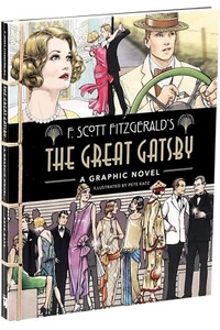 F. Scott Fitzgerald's THE GREAT GATSBY - A GRAPHIC NOVEL HC - Pete Katz - NEW ❤️ - Picture 1 of 9