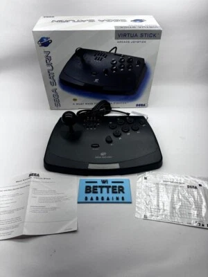 NEW SEGA Saturn Virtua Stick Arcade Joystick In Box MK-80112 Free Shipping - Image 1 of 4