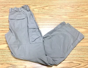 Pantalones de Senderismo REI para Mujer S-32L Gris Cintura Elástica Bolsillo de Carga Ropa Activa Exterior - Imagen 1 de 8