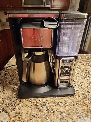 Ninja CF091 10-Cup Coffee Bar Stainless Steel Carafe System Tested Works  - Image 1 of 4