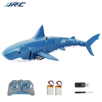 Remote Control Shark Boat RC Toy Shark Pool Lake Boat Shark Gift for Kids Adults - Image 1 of 4