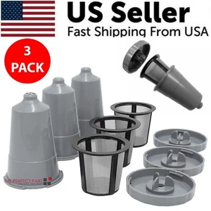3 Pack My K-Cup Coffee Filter Reusable Replacement Refillable Holder For Keurig - Picture 1 of 21