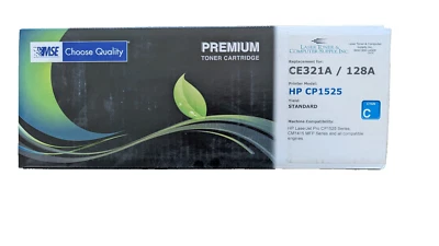 Gran compra 3 cartuchos de tóner MSE NUEVOS CE411A cian, CE412A amarillo, CE413A magenta Foto 1 de 3