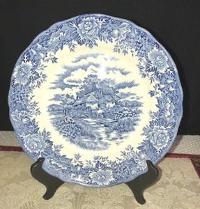 Salem China Co English Village von Old Staffordshire 10" Essteller - Bild 1 von 12