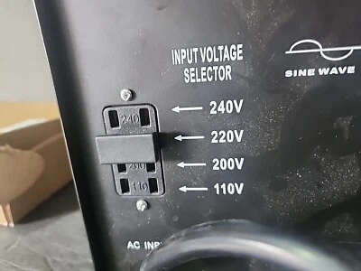 Simran ST-5000 110v 220v Step Up/Down Transformer 5000 Watts CE - Image 1 of 4