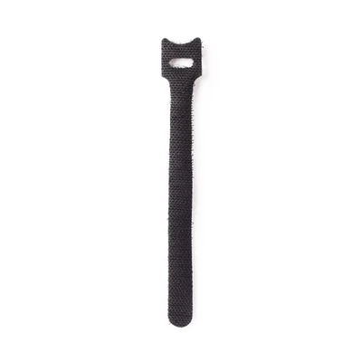 StarTech.com 6in Hook and Loop Cable Ties - 50 Pack - Black - Reusable Cable Str - Bild 1 von 4