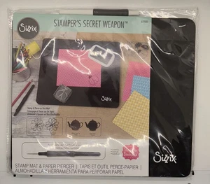 New Stamper's Secret Weapon by Sizzix Stamp & Paper Piercer Never opened - Picture 1 of 2
