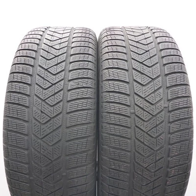 255 60 18 2x PIRELLI 255/60 R18 108H AO Scorpion Winter Winterreifen 2017 5,2mm - Bild 1 von 4
