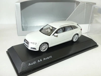 AUDI A4 AVANT B9 Phase 1 Blanc NOREV 1:43 - Photo 1/2