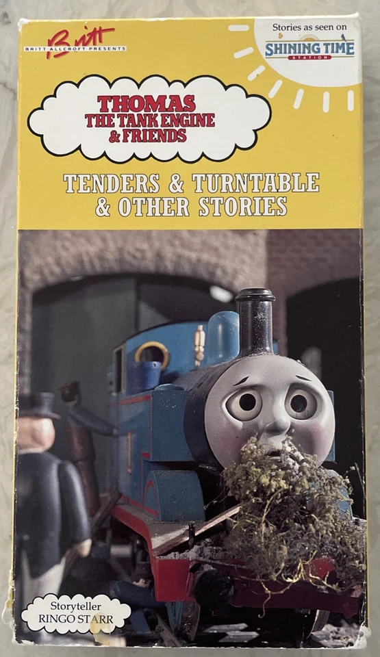Thomas The Tank Engine & Friends Tenders & Turntable (VHS 1991)  Vintage Video - Image 1 of 4