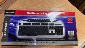 STRAND Multimedia Keyboard PS/2.BNIB - Picture 1 of 2