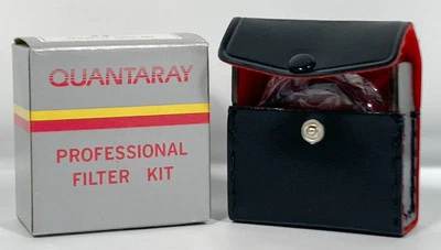 3 Lens Filter 52mm Quantaray Professional Kit Close-up +1, +4, Toshiba SL-C Vtg - Image 1 of 4