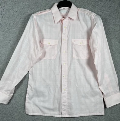Camisa Christian Dior vintage para hombre rosa mediana bolsillos abotonados Foto 1 de 4