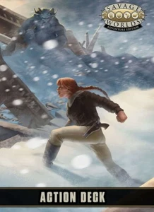 Mazo de acción Savage Worlds Adventure Edition SWADE RPG - Nuevo y sellado - Imagen 1 de 1