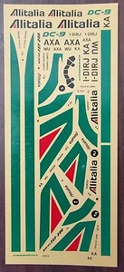 1/144 - JET SET DECAL - ALITALIA AIRLINES - BOEING B727-200 - JS-137 - #2 - Bild 1 von 2