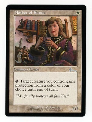 Mother of Runes Summon Cleric Urza's Legacy  Magic the Gathering Card NM - Image 1 of 2
