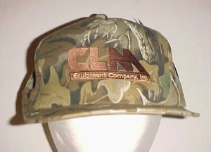 CLM Equipment Company Inc. Mütze Erwachsene Unisex Camouflage Braun Grün One Size Neu - Bild 1 von 2